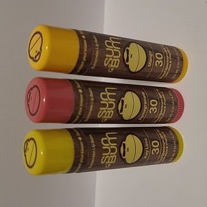 Sun Bum Chapstick 3-Pack! All Brand New No Box. Being Sold as a Lot ❤️